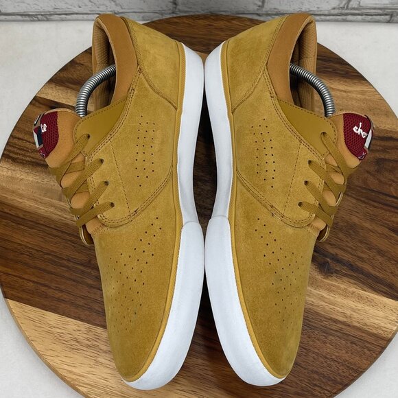 Lakai Fremont Vulc Skate Shoes Mens Sz. 11 DOWN TO DESTROY Chocolate Collab GOLD - Picture 7 of 11